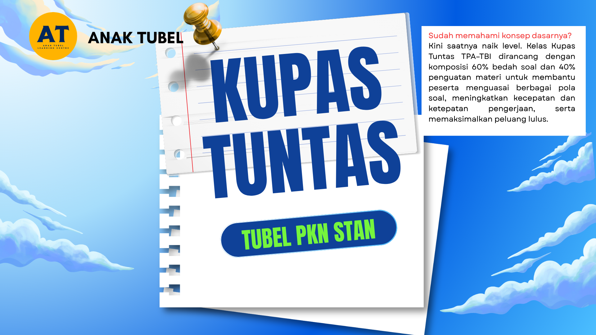 KUPAS TUNTAS TUBEL PKN STAN 2026