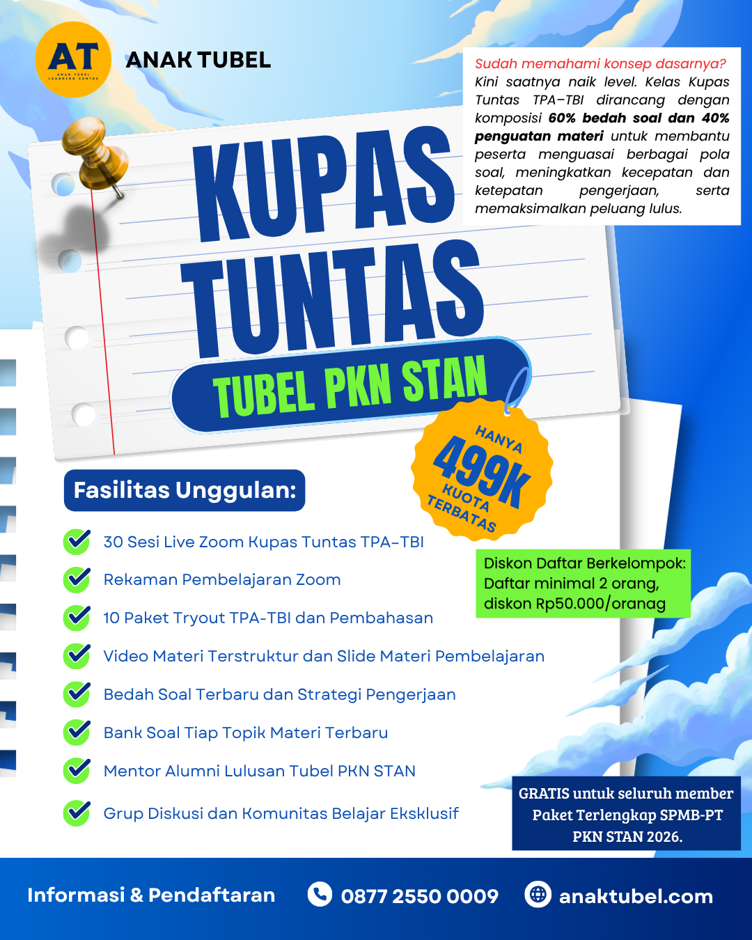 #4 PAKET KUPAS TUNTAS TUBEL PKN STAN 2026